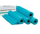 Draps d’examen plastifiés bleus - 60 formats - 50 x 114 cm - 6 rouleaux par colis