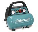 Compresseur sans huile cuve 6 L 1,1 kW / 1,5 Ch 180 L/min 8 Bars 230V Aircraft AIRBOY 186 OF E