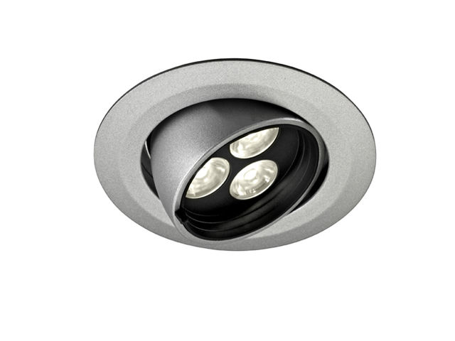 BIJOU 7 Encastré basculant 1,2w x3 Blanc chaud 350 ma ARIC5108