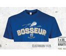 Tee-shirt Electricien Bleu-bugatti XXL