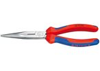 Pince demi-ronde KNIPEX avec tranchant - 200mm de long - 26 12 200 