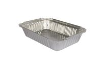 Barquette aluminium 218mm x 155mm x 38mm (x1000) Firplast