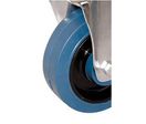 Roulette de manutention Manu-Roll Manulastic bleu 200 mm