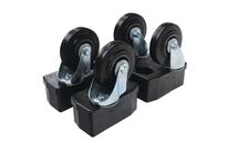 Manutan Expert - Roulette pour caisse-palette Euro - Charge 250kg - Caoutchouc - Ø 125mm