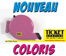 Distributeur de Ticket - réf.TR50 - ROSE - BLEU - BLANC