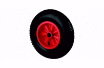 Roues gonflables polypropylène bandage pneumatique charge 200 kg 