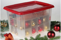 Boite de rangement pour décoration Noël 30 litres