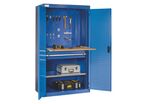 Armoire pour charges lourdes - 2 tiroirs + 1 tablette + 1 plateau