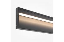 Profilé Aluminium Plinthe Couleur Noir 2M pour Ruban LED 10mm