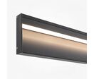 Profilé Aluminium Plinthe Couleur Noir 2M pour Ruban LED 10mm