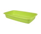Barquette plastique GN 1/4 verte h 45 mm x 360 Firplast