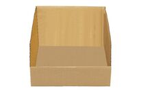 Bac à bec carton brun 300x240x115mm - Capacité 8,3L - Éco-responsable