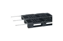 Manutan Expert - Palette plastique lourde Smart Euro 1200x1000 mm - 1500 kg dynamique, 4500 kg statique, 100% recyclée, 10 ans garantie