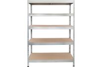 Manutan Expert - Rayonnage léger Rapid 3 Évolution 1800x1200x450 Zingué - 5 Tablettes 250kg/tablette - 10 ans Garantie