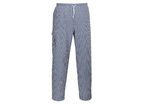 Pantalon de cuisine Portwest Chester 100% coton
