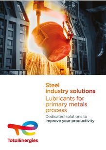 Brochure sur les solutions pour l'industrie sidérurgique