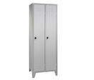 Vestiaire métallique 2 portes industrie salissante Parma coloris Gris