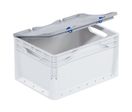 Couvercle à charnières 400x300 mm norme Europe - basicline