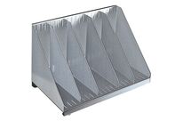 Trieur À Intercalaires Gris - Hauteur:24. 6 Cm