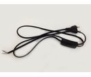 Câble d'alimentation avec interrupteur 1. 5m 220V - Blanc