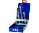 Coffret 7 forets bétons SDS-plus diam 5-12mm BOHRCRAFT HB 7 