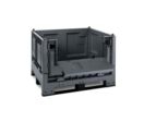 Caisse palette plastique recyclé pliable avec porte 1200 x 1000