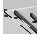 Kit Rail Magnétique en Saillie + Kit de Suspension (2 m)