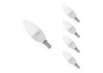 Pack de  5 - Ampoule E14 LED 8W 220V C37 180° - Blanc Froid 6000K - 8000K