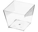Verrine carrée Ice Cube en Ps Transparent L50mm x H45mm (x300) Firplast