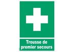 Panneau trousse premiers secours
