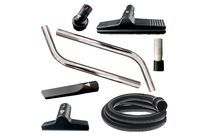 Kit de flexibles et suceurs antistatiques - Ø 38 / 32 mm - pour aspirateur industriel à sec flexCAT 130 ATEX Cleancraft 7013380