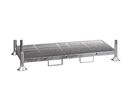MDM - Manurack Double Charge 2T - Rayonnage Charge Lourde - 1 Niveau - Galvanisé - 1990x1240x310mm