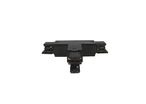 Connecteur T Rail Triphasé - Noir