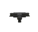Connecteur T Rail Triphasé - Noir
