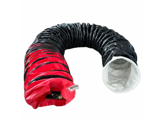 Gaine d'air chaud flexible renforcée NF - M1 VTR Haute température - Pour ERP - Diam 710 mm -