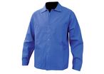 Veste bleue de travail basic Coton Poly