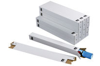 Lot de 20  fourreax d&amp;#039;expédition en carton blanc pour format A2 : (H)67 x (L)505 x (l)67 mm