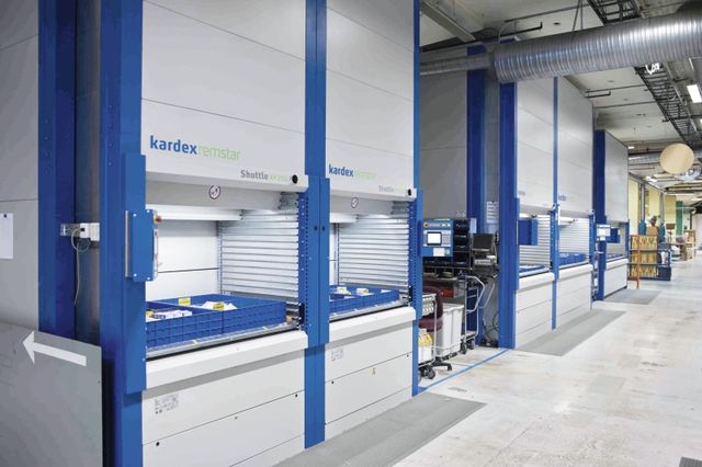 Système complet de bacs : Kardex VLM Box