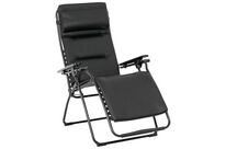 Lafuma Mobilier - Fauteuil de relaxation Eclipse M2 Noir - Similicuir - M2 - 120 kg