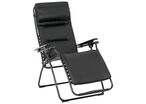 Lafuma Mobilier - Fauteuil de relaxation Eclipse M2 Noir - Similicuir - M2 - 120 kg