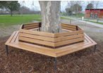Bancs tour d'arbre Silaos
