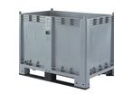 Caisse palette 550 litres - 1200x800x850 - 2 semelles
