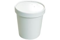 Pot à soupe carton renforcé blanc 96cl / 32oz x 250 Firplast