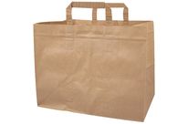 Sac cabas kraft brun 70 g/m² 320mm x 220mm x 240mm (x250) Firplast