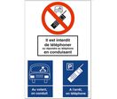 Affiche PREVENTION DES RISQUES ROUTIERS - PRR