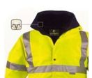 Parka haute visibilité 4 en 1 HI-WAY EN471