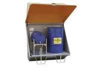 Magasin de stockage PFV avec caillebotis et capot - CEMO