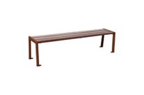 Banc et banquette en plastique recyclé