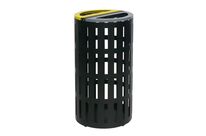 Poubelle de tri double compartiment