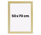 Cadre Déco Bois 50x70 Couleur NATUREL-Profilé 30x14mm